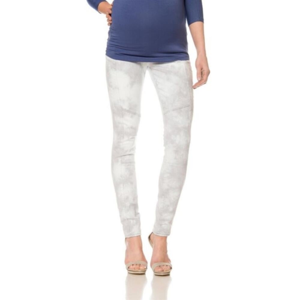 P Collection True Religion tie-dye moto maternity jeans Size 29